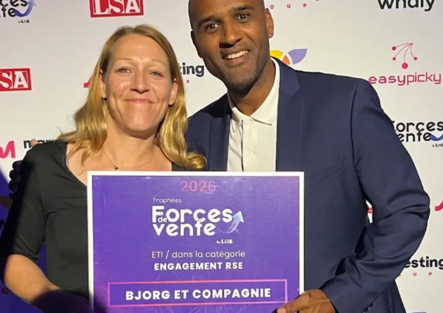 Bjorg & Compagnie récompensée aux Trophées LSA FDV pour son engagement RSE