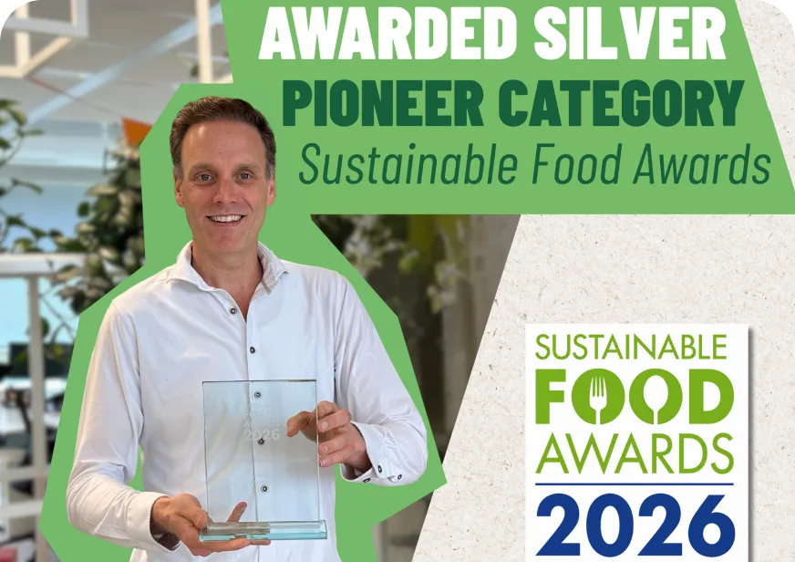 Ecotone récompensé par un Silver Award pour son engagement en faveur d'une alimentation durable